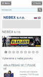 Mobile Screenshot of nebex.sk